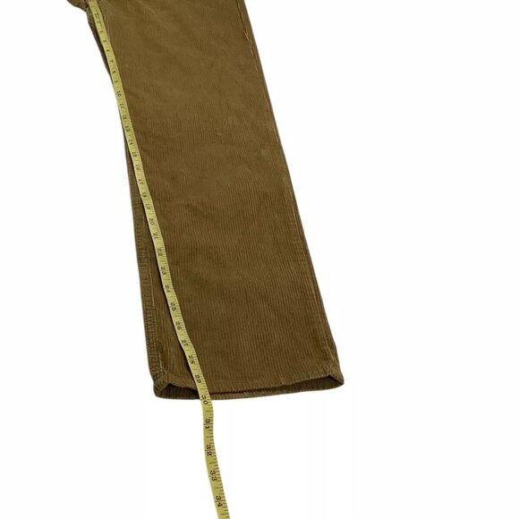 Levis Low Pro Mid Rise Straight Leg Corduroy Jeans Size 29X30 - Picture 4 of 10